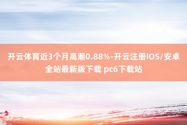 开云体育近3个月高潮0.88%-开云注册IOS/安卓全站最新版下载 pc6下载站